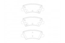 Brake Pad Set - Disc Brake KIA 17-27