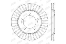SINGLE BRK DISC FT SUZU ESCUDO GRAND VITARA 94-