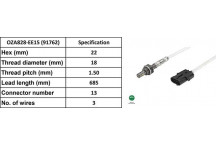 LAMBDA SENSOR CLIO & KANGOO 01-06