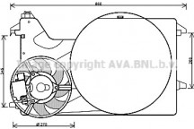 CLG FAN FORD TRANSIT 07-14
