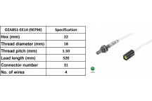 LAMBDA SENSER HYUNDIA MATRIX 18 02-12