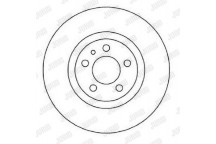 SGL BRK DISC FT ALFA ROMEO GTV SPIDER 96-05