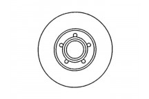 PR BRK DISC FT PASSAT 23 95-99