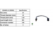 LAMBDA SENSOR PEUG 2008 13-18
