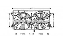 CLG FAN TOYO CELICA 00-06