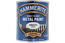 Hammerite 5092956 Smooth White 750ml - Smooth Brilliant Whit