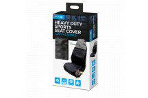 Simply Auto SHDSC04 Black and Grey Seat Cover with Headrest