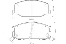 BRK PAD FT TOYO PREVIA 81-00