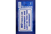 No Tools or Equip Sticker