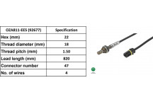 LAMBDA SENSOR MERC V CLASS 97-03