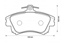 BRK PAD SET FT MITSUBISHI SMART VOLVO 95-12