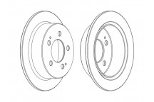 Brake Disc Ssangyong 04-17