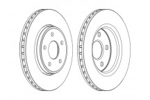 SGL BRK DISC FT JEEP COMMANDER CHEROKEE 05-10