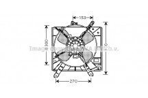 CLG FAN MAZD 121 91-95