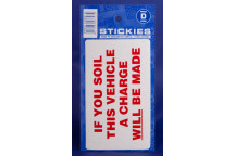 Soil Vehicle Sticker