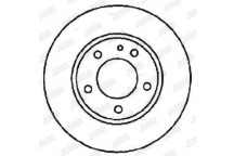 SINGLE BRK DISC R FORD PROBE MAZD 626 92-05
