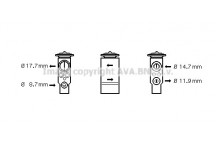 EXP VALVE ALFA 156 GTV SPIDER 96-06