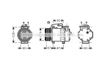 CMPRSSR FORD FIESTA FUSION 04-11