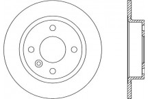 PR BRK DISCS R VOLV 460 88-96