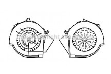 HEAT BLOWER R MERC S CLASS 98-06