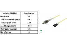 LAMBDA SENSOR CLIO 07-13