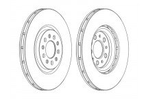 Brake Disc Alfa Romeo Jeep 05-20