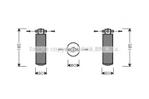 REC DRYER VAUXHALL FRONTERA 91-98
