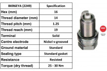 Spark Plug Toyota 92-01