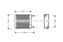 HEAT BLOWER FORD CORTINA 80-82