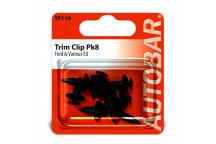 Autobar Ford & Various European Trim Clip Pack of 8