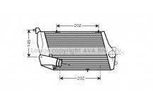 INTERCOOLER A8 03-