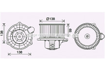 HEAT BLOWER KIA PICANTO 04-11