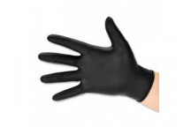 Saville NG602FL Comfit Orange Microtex Nitrile Gloves Large