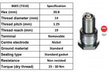 Spark Plug Porsche VW 63-92
