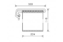 AC EVAP FORD FOCUS 08-12