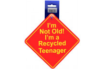 Recycled Teenager Sticker