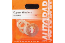 Autobar Copper Washers 8/10/12mm Pack of 5