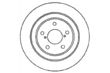 SGL BRK DISC R SUBR FORESTER IMPREZA 89-09