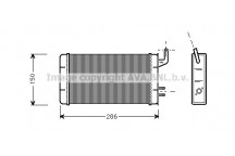 HEAT BLOWER FIAT 131 80-83