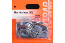 Autobar Flat Washers Assorted Pack of 40