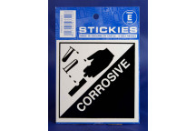 Corrosive Sticker