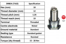 SPARK PLUG DR8EA