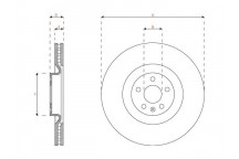PR BRK DISC FT VOLV XC60 19-24