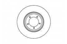 PR BRK DISC FT AUDI A4 94-97