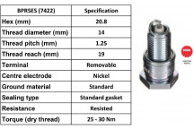 Spark Plug Honda Mazda Mitsubishi Nissan Renault Seat Suzuki