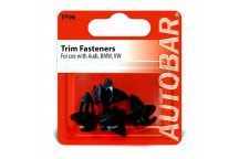 Autobar Trim Fasteners for Audi/BMW/VW Pack of 4