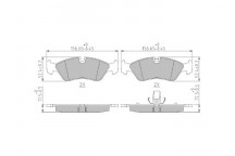 BRK PAD SET FT VAUXHALL 84-05