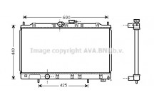 RAD MITSUBISHI GALANT 93-97