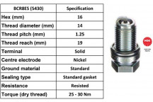 Spark Plug Ford 84-92
