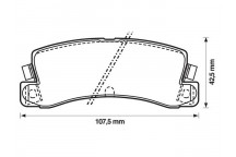 BRK PAD SET R TOYOTA 83-03